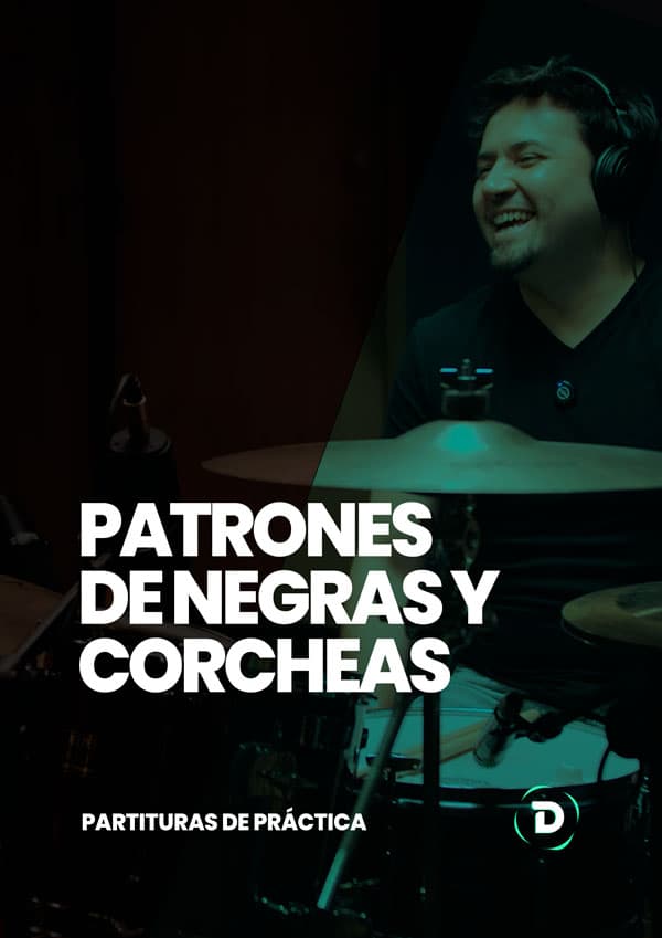 Portada de Patrones de negras y corcheas práctica
