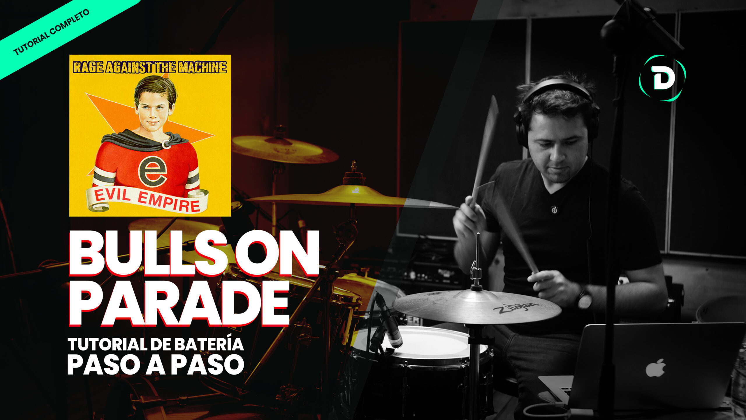 Tutorial de Bulls On Parade en Batería